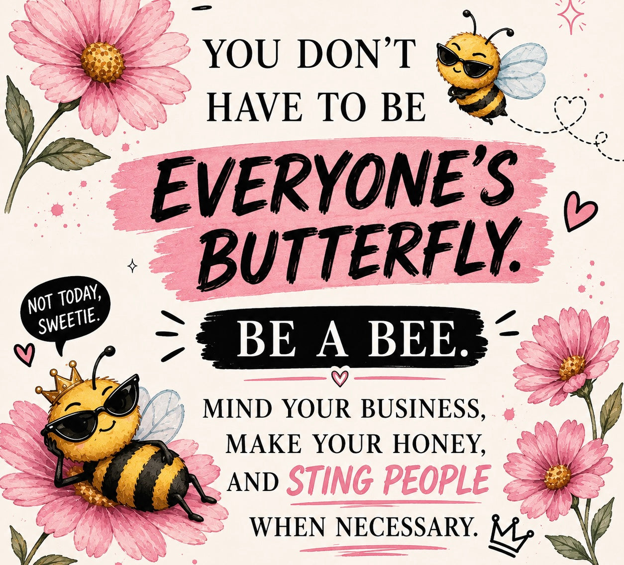 Be a bee tumbler