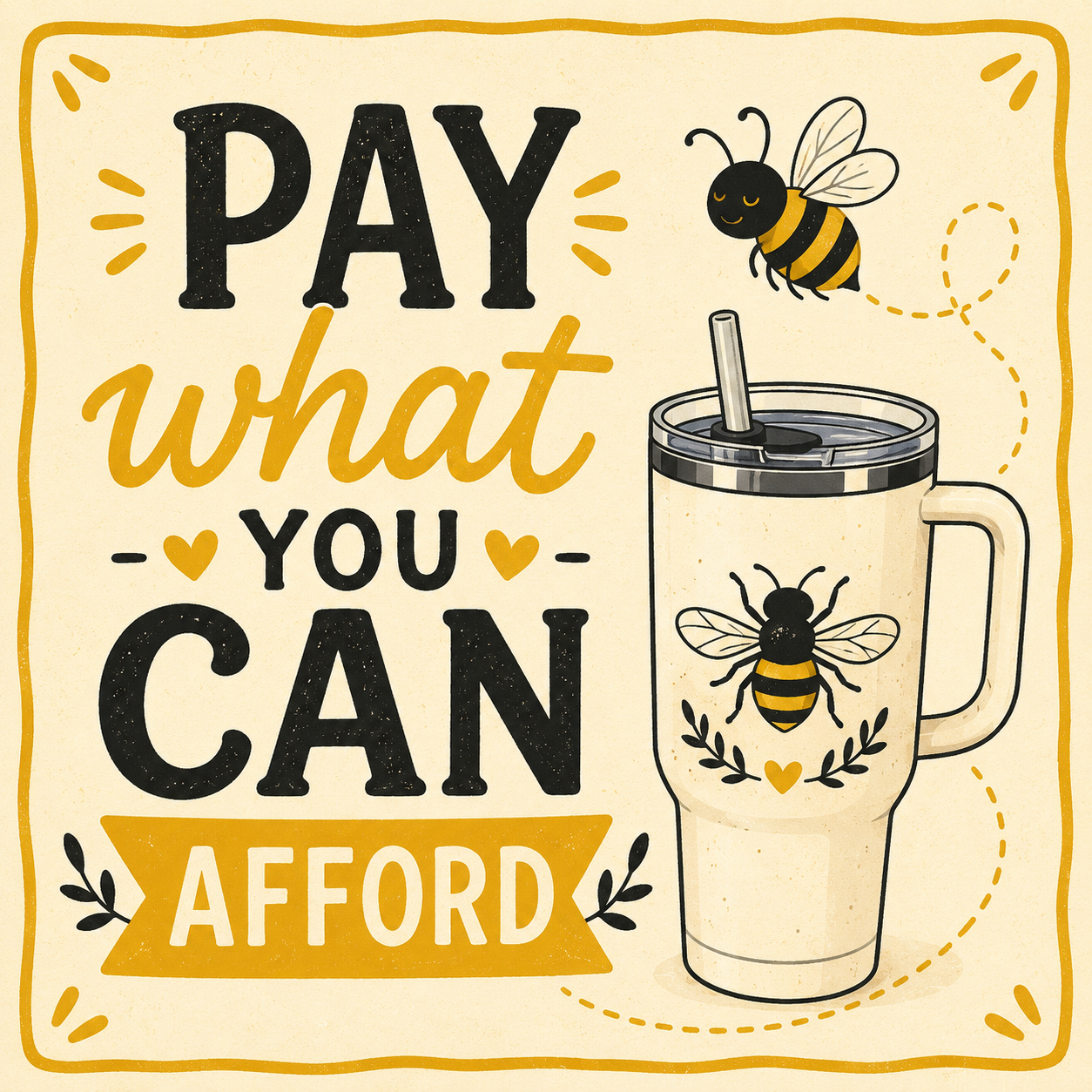 Pay what you can afford